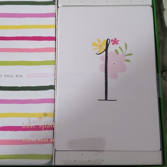 New kids Kate Spade baby girl photo prop set. - Picture 4 of 4